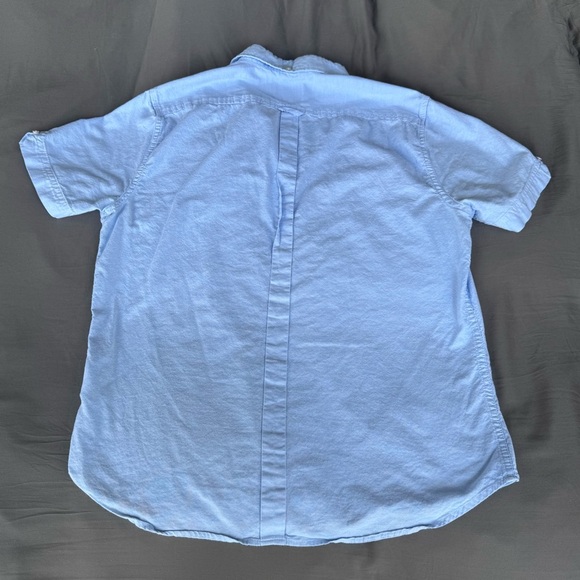 Ben Sherman Soft Blue Cotton Blend Button Down Shirt - Picture 5 of 5